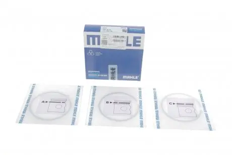 Кольца поршневые MAHLE ORIGINAL 009 25 N0