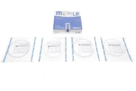 Кольца поршневые OPEL 86,50 2,0/2,2 C20NE/X20XEV MAHLE ORIGINAL 011 58 N1