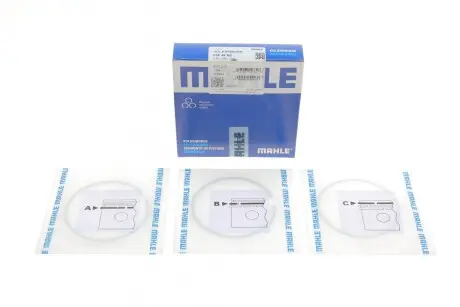 Кільця поршневі 2.5TDI D=81.50mm (+0.50) (2.5-2-3) MAHLE ORIGINAL 030 48 N2