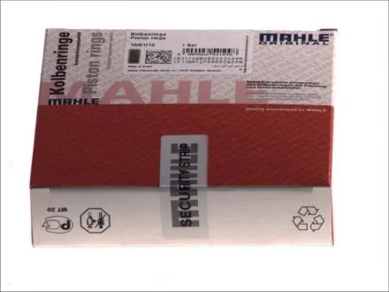 Кольца поршневые PSA 85,00 DW10/DW12 2,0D/2,2D 3,5x2x3 MAHLE ORIGINAL 039 99 N0