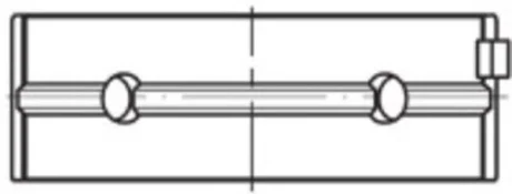 Підшипник ковзання MAHLE ORIGINAL 081 HL 21839 025