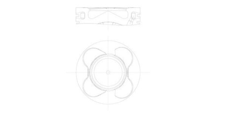 Поршень MAHLE ORIGINAL 081 PI 00102 002