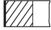 Кольца поршня N42/N45/N46 1,6/1,8/2,0 081 RS 00101 0N1