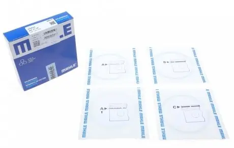 Кольца поршневые MAHLE ORIGINAL 627 31 V0