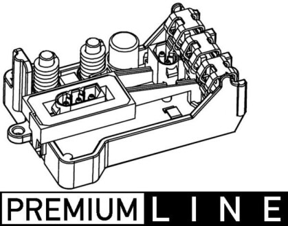 Блок управління обігрівачем BMW 7(E65,E66) "01>> MAHLE ORIGINAL ABR30000P