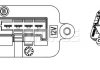 Реостат вентилятора обігрівача MERIVA 1.3-1.7 03-10 (+/- AC) MAHLE ORIGINAL ABR 88 000P (фото 2)