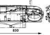 Радиатор печки, MB ATEGO MAHLE ORIGINAL AH 172 000P (фото 2)