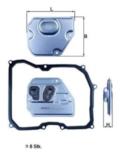 Фільтр АКПП Mini 06-16 (с прокладкой) MAHLE ORIGINAL HX169KIT