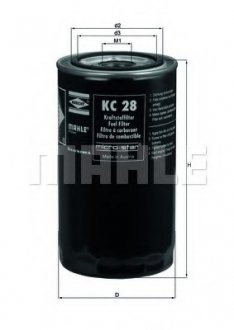 Фильтр топливный MAHLE ORIGINAL KC28 (фото 1)