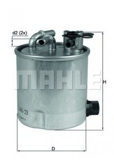 Фильтр топливный MAHLE ORIGINAL KL440/23 (фото 1)