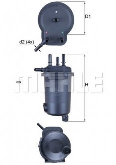Фильтр топливный MAHLE ORIGINAL KL600D (фото 1)