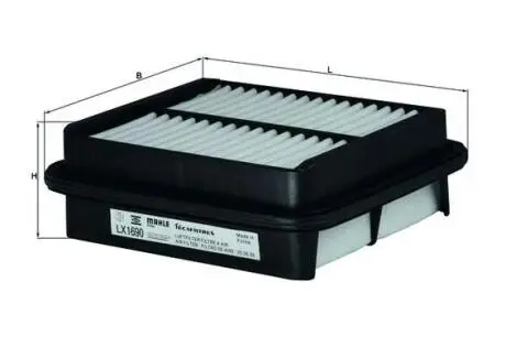 Фiльтр повiтряний Suzuki Liana 1.3 16V 06/01- MAHLE ORIGINAL LX 1690