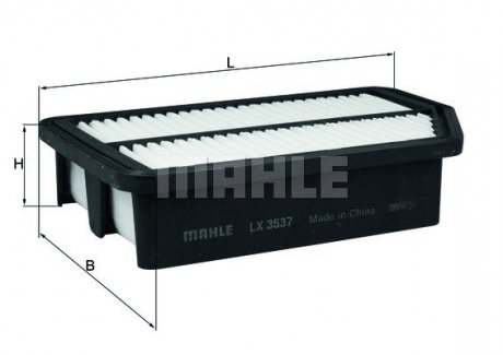 Фильтр воздушный MAHLE ORIGINAL LX3537 (фото 1)