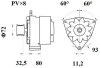 Генератор MAHLE ORIGINAL MG 586 (фото 2)