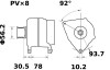 Генератор MAHLE ORIGINAL MG 74 (фото 2)