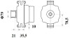 Генератор 28V 80A MAHLE ORIGINAL MG 796 (фото 2)