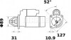 Стартер MAHLE ORIGINAL MS 69 (фото 1)