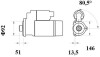 Стартер MAHLE ORIGINAL MS 757 (фото 2)