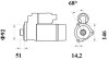 Стартер MAHLE ORIGINAL MS 773 (фото 2)