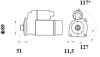 Стартер MAHLE ORIGINAL MS 775 (фото 2)