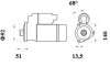 Стартер MAHLE ORIGINAL MS 778 (фото 2)