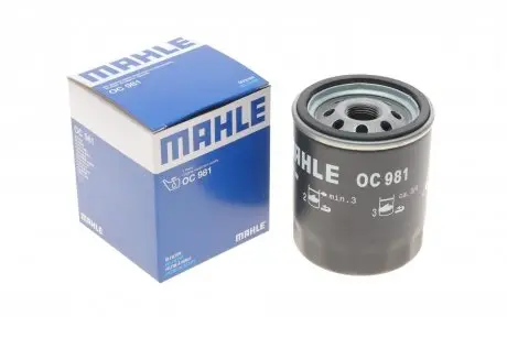 Фільтр масляний MAHLE ORIGINAL OC981