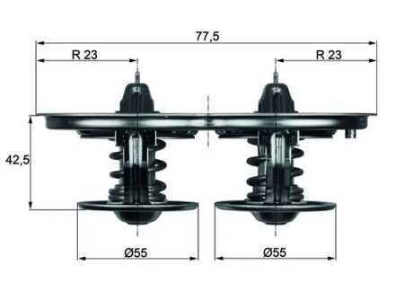 Термостат MAHLE ORIGINAL TX 32/1 D