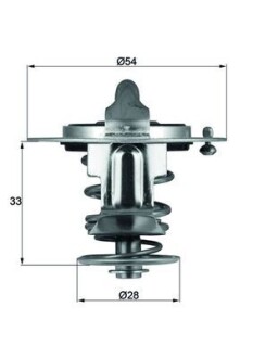 Термостат MAHLE ORIGINAL TX 72 82 (фото 1)