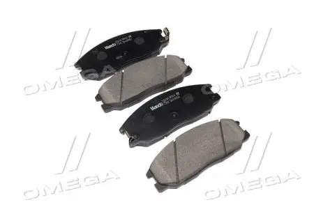 Тормозные колодки дисковые передние MANDO MPH27