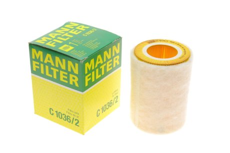 Фильтр воздушный MANN-FILTER C 1036/2 (фото 1)