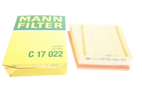 Фільтр повітря MANN-FILTER C 17 022