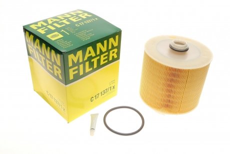 Фильтр воздушный MANN-FILTER C 17 137/1 X (фото 1)