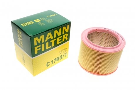 Повітряний фільтр MANN-FILTER C1760/1 (фото 1)