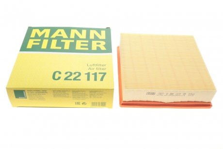 Фильтр воздушный MANN-FILTER C 22 117 (фото 1)