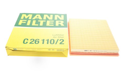 Повітряний фільтр MANN-FILTER C26110/2 (фото 1)