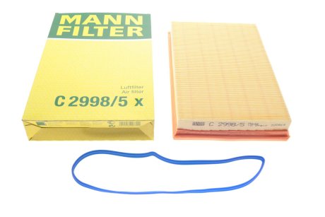 Фильтр воздушный MANN-FILTER C 2998/5 X (фото 1)