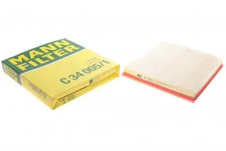 Фильтр воздушный ford transit 2014 2.0 tdci ecoblue 16- (mann) MANN-FILTER C34005/1