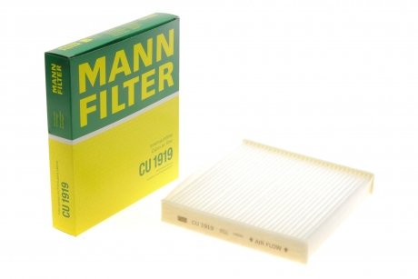 Фильтр салона MANN-FILTER CU1919 (фото 1)