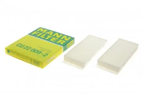 Фильтр салона MANN-FILTER CU 22 009-2