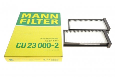 Фильтр салона MANN-FILTER CU 23 000-2 (фото 1)