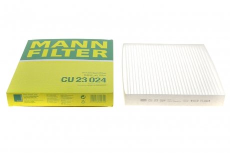 Фільтр салону Hyundai Santa Fe IV/Tucson III/Kia Sorento IV/V 18- MANN-FILTER CU 23 024