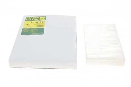 Фільтр салону ВАЗ 2121, 2123, 1117-1119 (MANN) MANN-FILTER CU26004