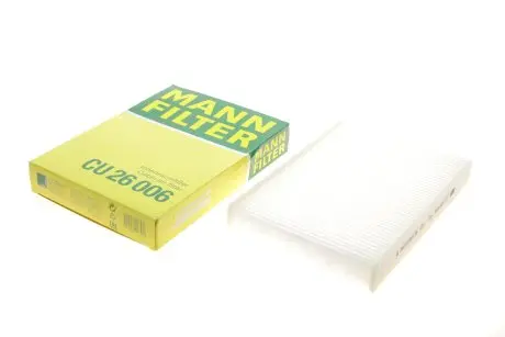Фiльтр салону MANN-FILTER CU26006