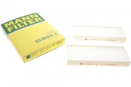 Фільтр салону MANN-FILTER CU 26 014-2
