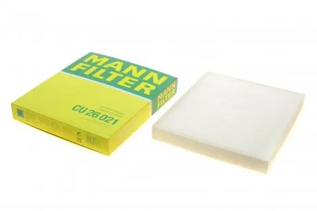 Фильтр салона MANN-FILTER CU26021