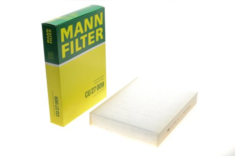 Фiльтр салону MANN-FILTER CU27009 (фото 1)