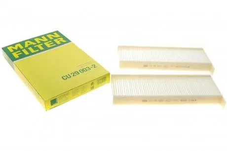 Фильтр салона MANN-FILTER CU 29 003-2