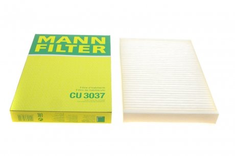 Фильтр салона MANN-FILTER CU 3037