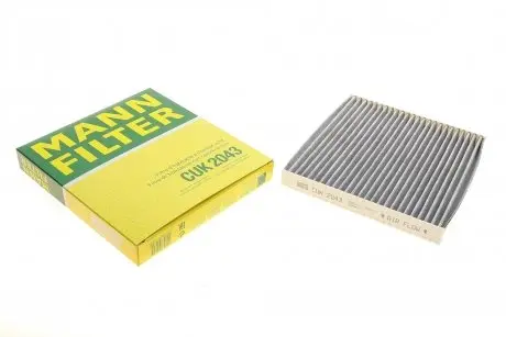 Фильтр салона угольный MANN-FILTER CUK 2043