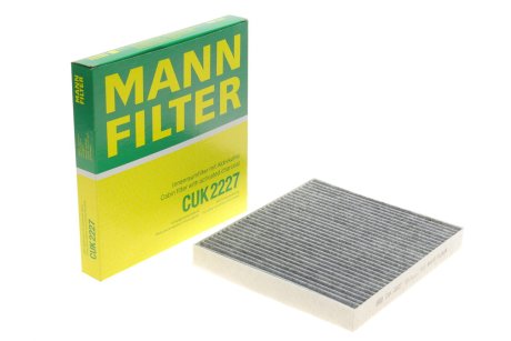 Фильтр салона угольный MANN-FILTER CUK 2227